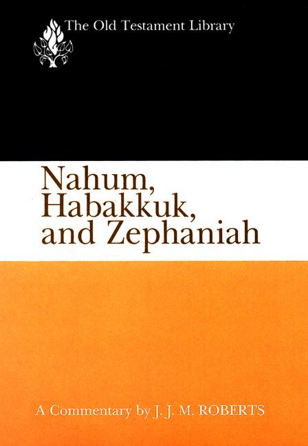 Nahum, Habakkuk, and Zephaniah (1991)