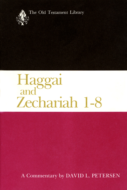 Haggai and Zechariah 1-8 (1984)