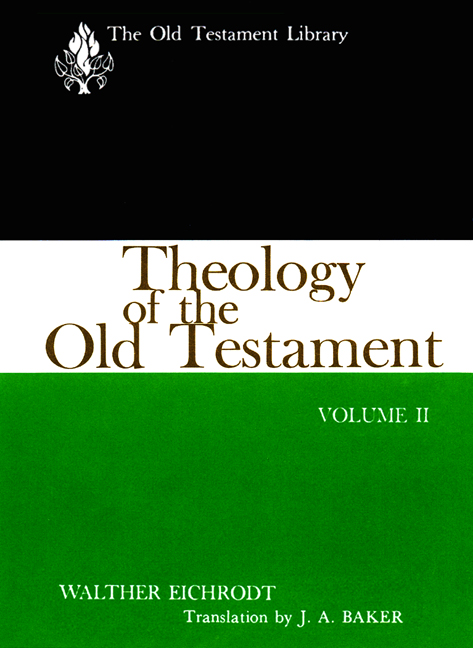 Theology of the Old Testament, Volume Two (1967)