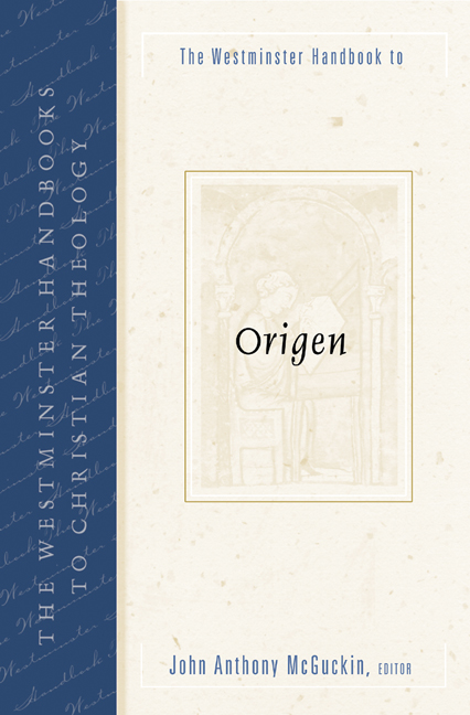 The Westminster Handbook to Origen