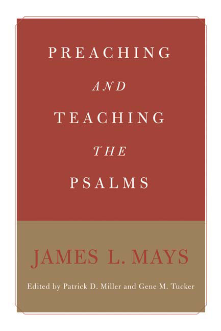 Preaching and Teaching the Psalms