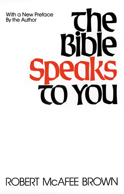 The Bible Speaks to You