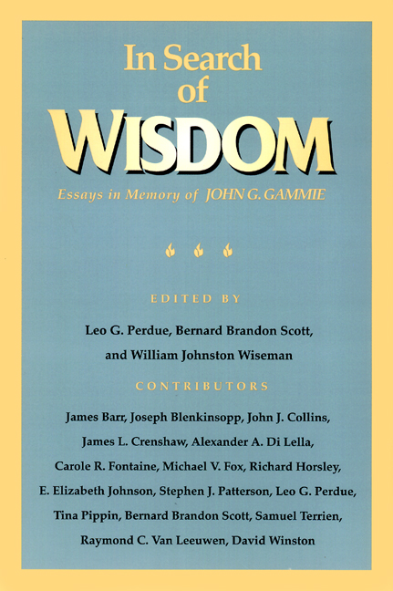 In Search of Wisdom