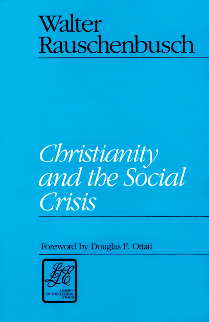 Christianity and the Social Crisis