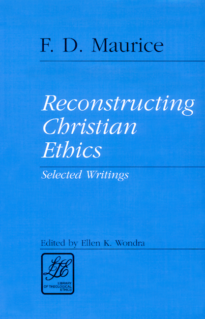 Reconstructing Christian Ethics