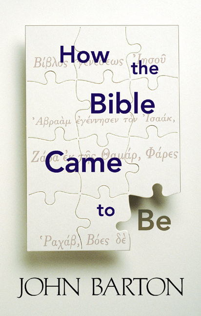 How the Bible Came to Be