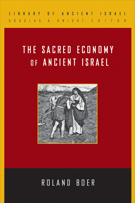 The Sacred Economy of Ancient Israel (LAI)