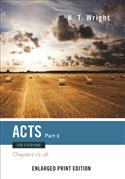 Acts for Everyone, Part 2-Enlarged Print Edition