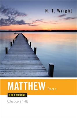 Matthew for Everyone, Part 1-Enlarged Print Edition