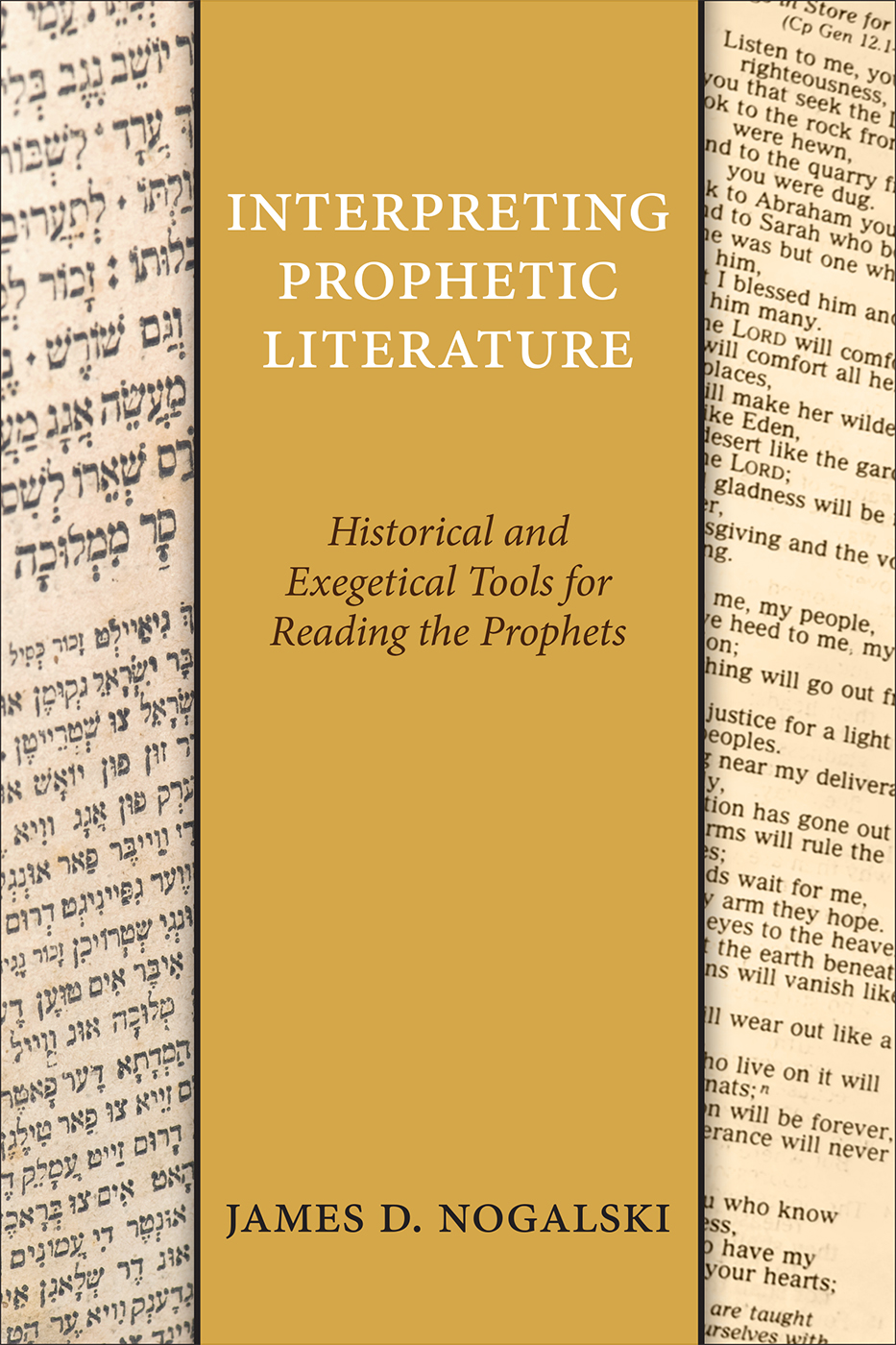 Interpreting Prophetic Literature